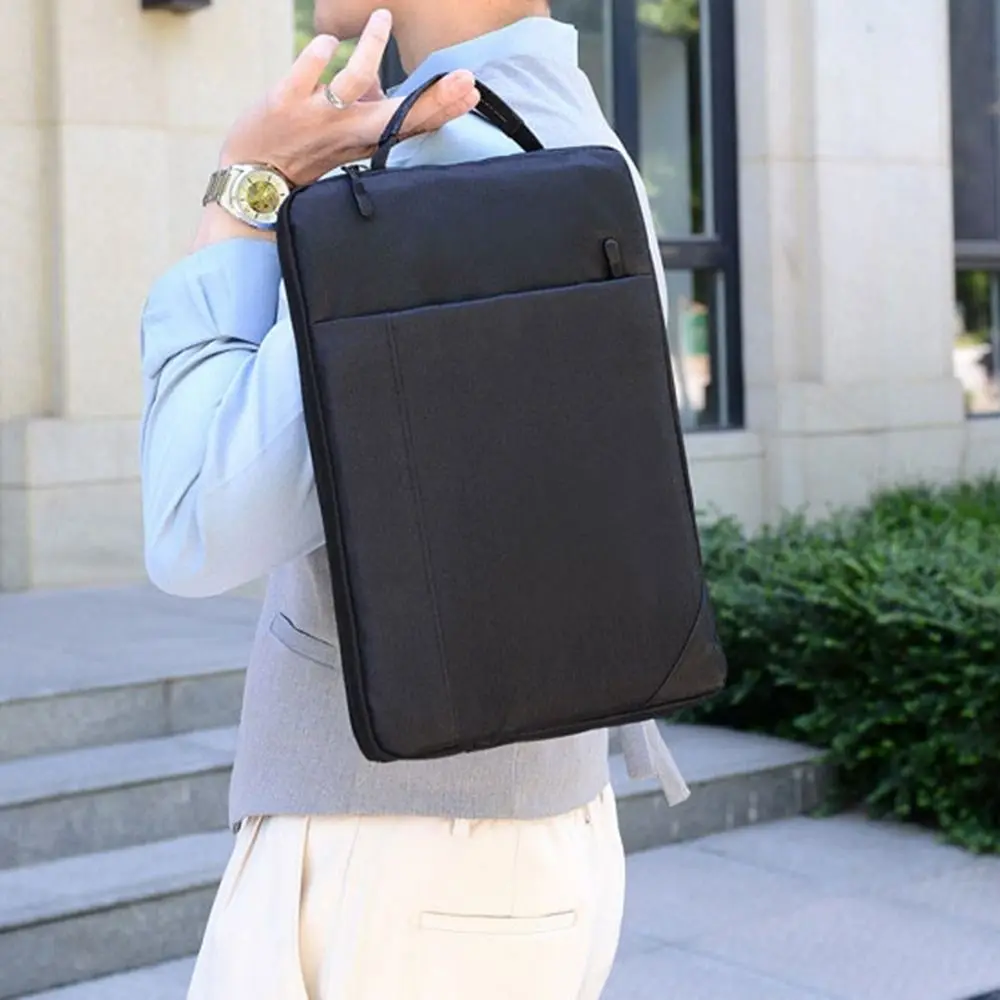 Portable Oxford Cloth Laptop Sleeve Bag Wear-resistant Wateproof Tablet Sleeve Bag with Pocket Laptop Briefcase Travel
Portable Oxford Cloth Laptop Sleeve Bag Wear-resistant Wateproof Tablet Sleeve Bag with Pocket Laptop Briefcase Travel