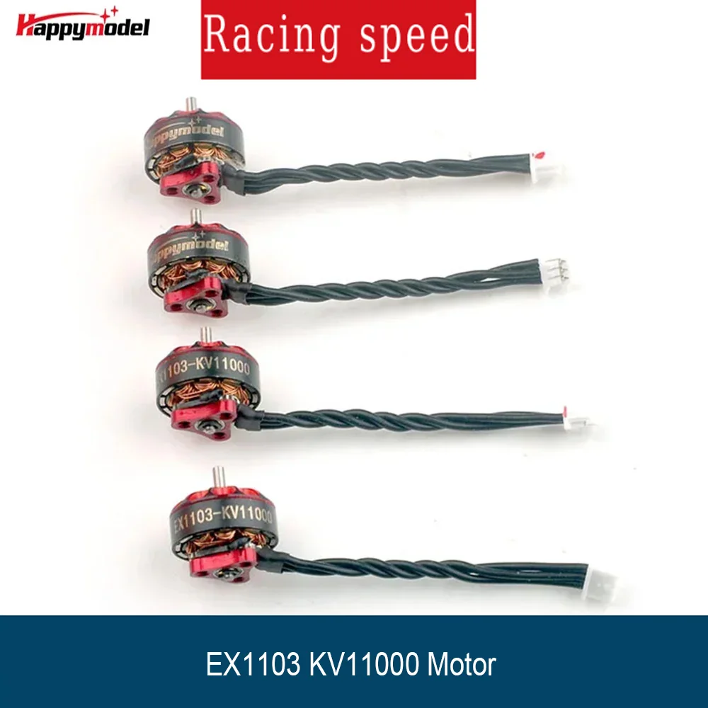 HappyModel EX1103 KV11000 1-2S Brushless Motor Replacement for Bassline 2S Micro 90mm FPV Drone DIY Parts
HappyModel EX1103 KV11000 1-2S Brushless Motor Replacement for Bassline 2S Micro 90mm FPV Drone DIY Parts