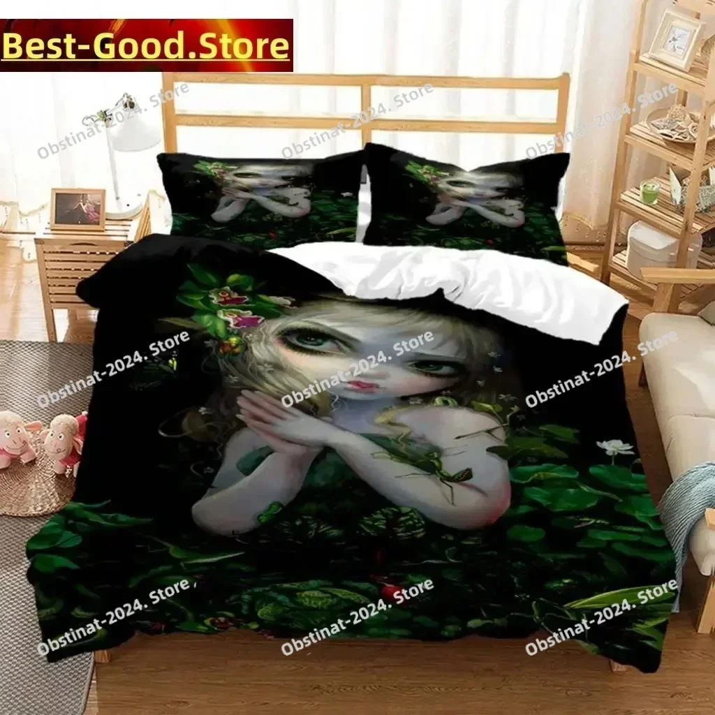 Cartoon Strange Doll Personalized Bedding Set Printed single Comforter Quilt Bed Cover Pillow Case 3 Pieces Sets Kids Adult Size
Cartoon Strange Doll Personalized Bedding Set Printed single Comforter Quilt Bed Cover Pillow Case 3 Pieces Sets Kids Adult Size