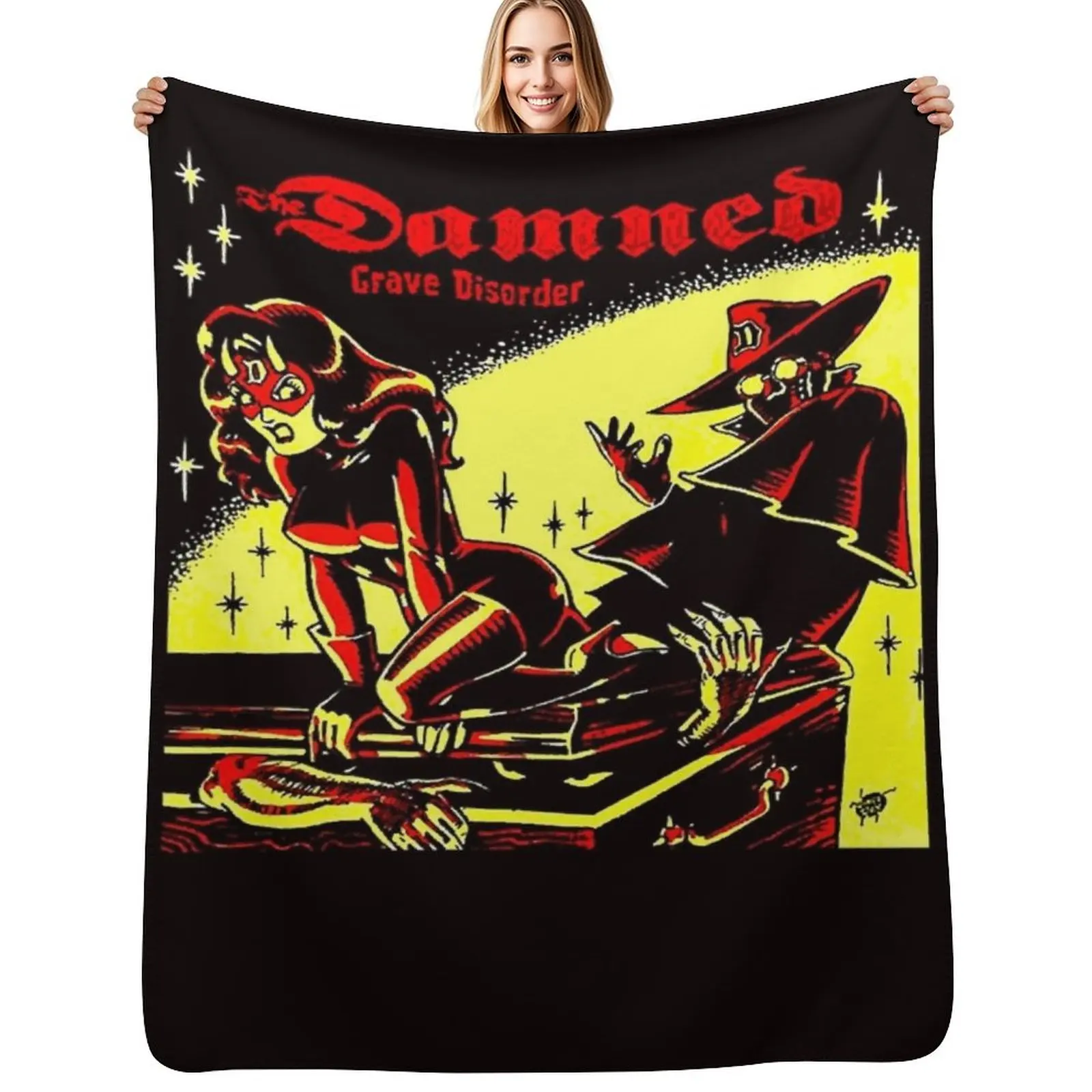 The Damned Grave Disorder Classic Throw Blanket Cozy Sofa Blanket for TV Watching Napping
The Damned Grave Disorder Classic Throw Blanket Cozy Sofa Blanket for TV Watching Napping