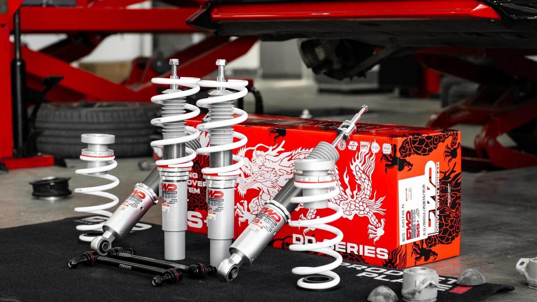 DWD VWG013 Adjustable Mono-tube Coilovers Shock Absorber Vehicle Parts for VW Golf 7th Gen GTI MK7/A7/MQB 12-20
DWD VWG013 Adjustable Mono-tube Coilovers Shock Absorber Vehicle Parts for VW Golf 7th Gen GTI MK7/A7/MQB 12-20