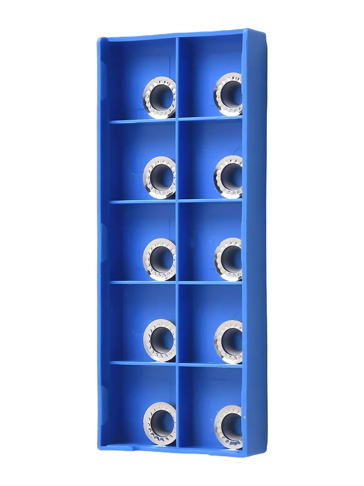 10pcs Carbide R5 Circular Inserts RPGT10T3MOAK N01 for Aluminum Effective Solutions for Cutting and Processing
10pcs Carbide R5 Circular Inserts RPGT10T3MOAK N01 for Aluminum Effective Solutions for Cutting and Processing