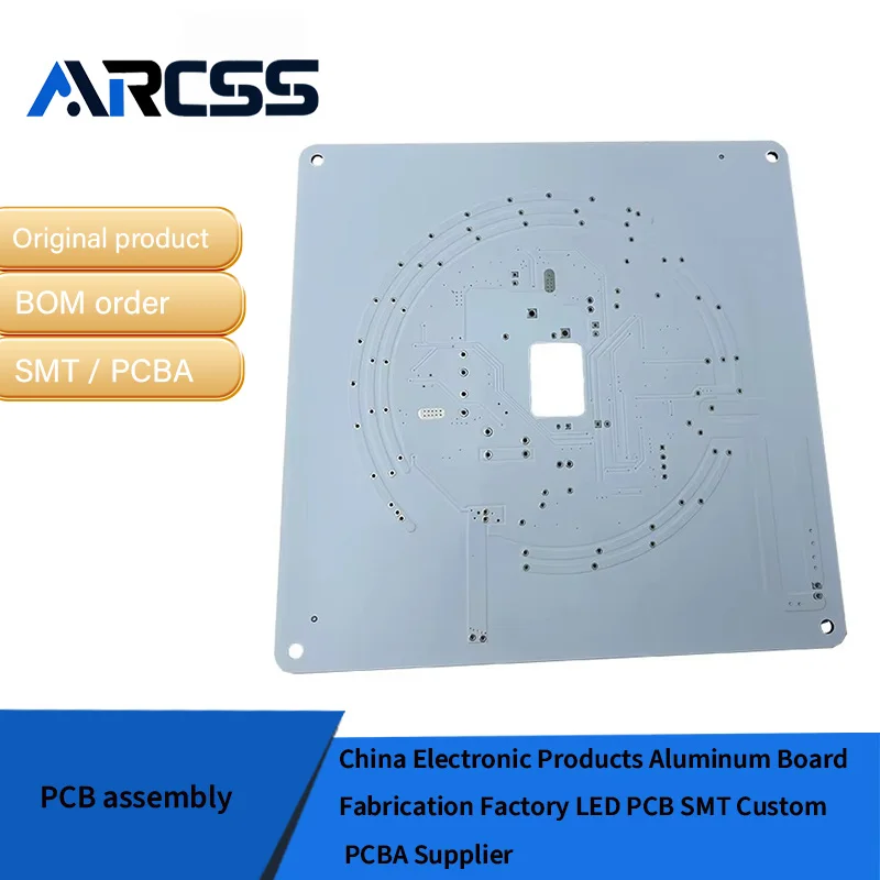 China Electronic Products Aluminum Board Fabrication Factory LED PCB SMT Custom PCBA Supplier
China Electronic Products Aluminum Board Fabrication Factory LED PCB SMT Custom PCBA Supplier