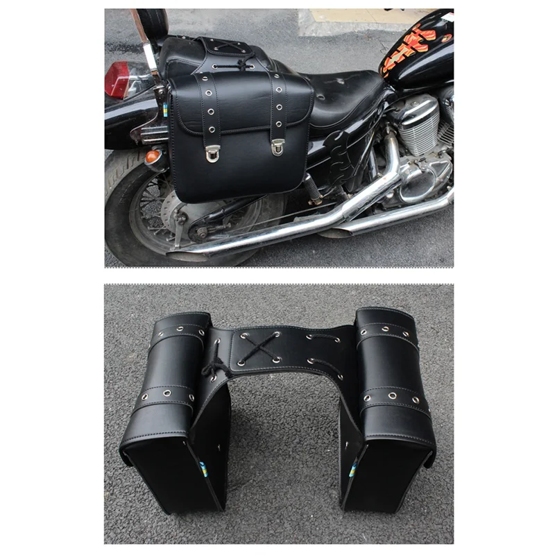 1 Pair Motorcycle Retro Saddlebag PU Leather Side Bags Storage Bags Tail Bags For Universal Storage Tool Parts
1 Pair Motorcycle Retro Saddlebag PU Leather Side Bags Storage Bags Tail Bags For Universal Storage Tool Parts