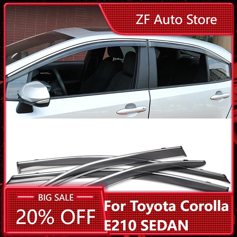 For Toyota Corolla E210 SEDAN 2019 2020 2021 2022 2023 Window Visor Wind Deflector Sun Rain Guard Car Accessories
For Toyota Corolla E210 SEDAN 2019 2020 2021 2022 2023 Window Visor Wind Deflector Sun Rain Guard Car Accessories