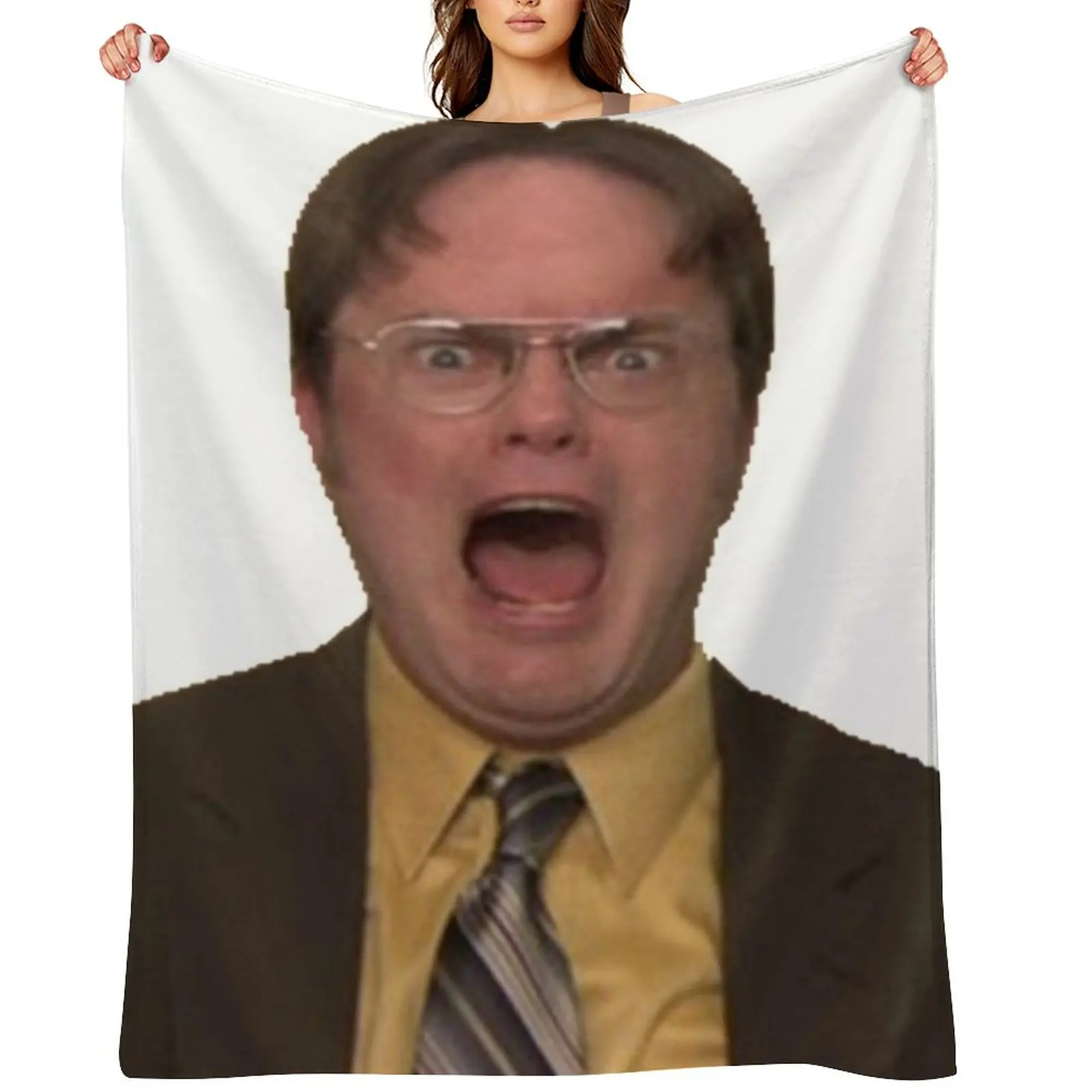 Dwight Schrute Screaming Throw Blanket Stuffeds Thins Thin Hairy Blankets
Dwight Schrute Screaming Throw Blanket Stuffeds Thins Thin Hairy Blankets