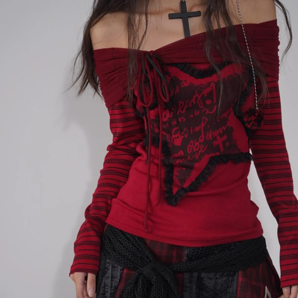 Daily Casual Wear Off The Shoulder Top Fitted T-shirt All Seasons Wear Casual Street Style Microelasticity Fabric
Daily Casual Wear Off The Shoulder Top Fitted T-shirt All Seasons Wear Casual Street Style Microelasticity Fabric