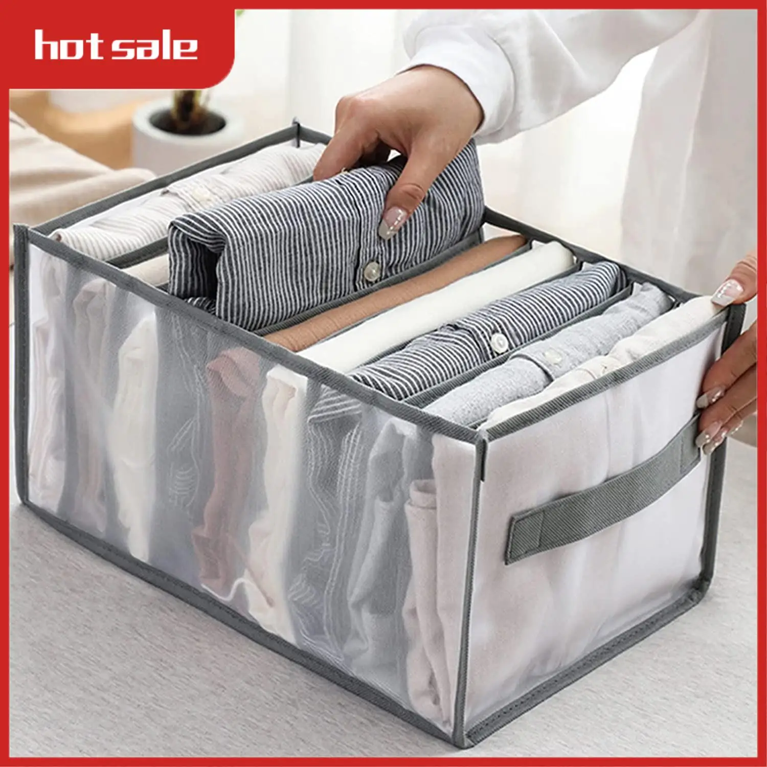 A33R-Wardrobe Organiser System For Jeans, Trousers, Shirts, Storage Boxes, Drawer Box In Wardrobe, Drawers,Clothes 6Pcs
A33R-Wardrobe Organiser System For Jeans, Trousers, Shirts, Storage Boxes, Drawer Box In Wardrobe, Drawers,Clothes 6Pcs
