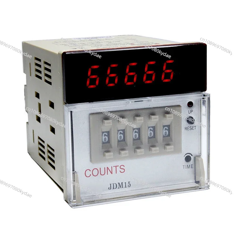 Digital Display Counter COUNTS DHC JDM15 Five Digit Addition and Subtraction Counter Reversible
Digital Display Counter COUNTS DHC JDM15 Five Digit Addition and Subtraction Counter Reversible