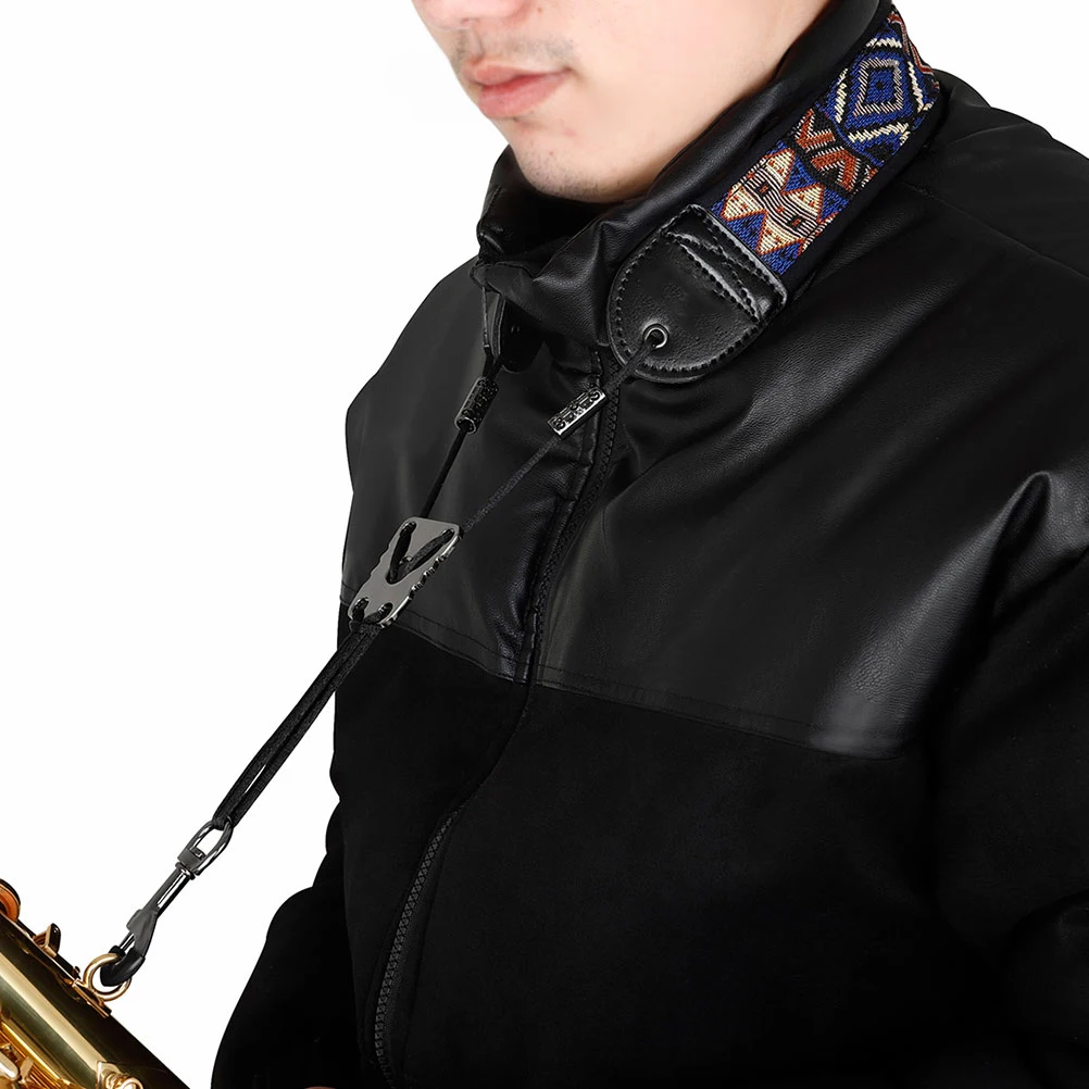 Saxophone Strap Neck for Harness Embroidered Instruments Padded Alto Accessories Replace
Saxophone Strap Neck for Harness Embroidered Instruments Padded Alto Accessories Replace