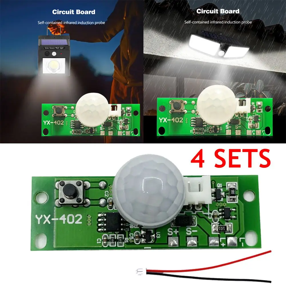 1-4SETS 3.7V Automatic Solar Charging Circuit Board Night Light Control Sensor Module Glass Fiber Manufacturing Light-on Modes
1-4SETS 3.7V Automatic Solar Charging Circuit Board Night Light Control Sensor Module Glass Fiber Manufacturing Light-on Modes