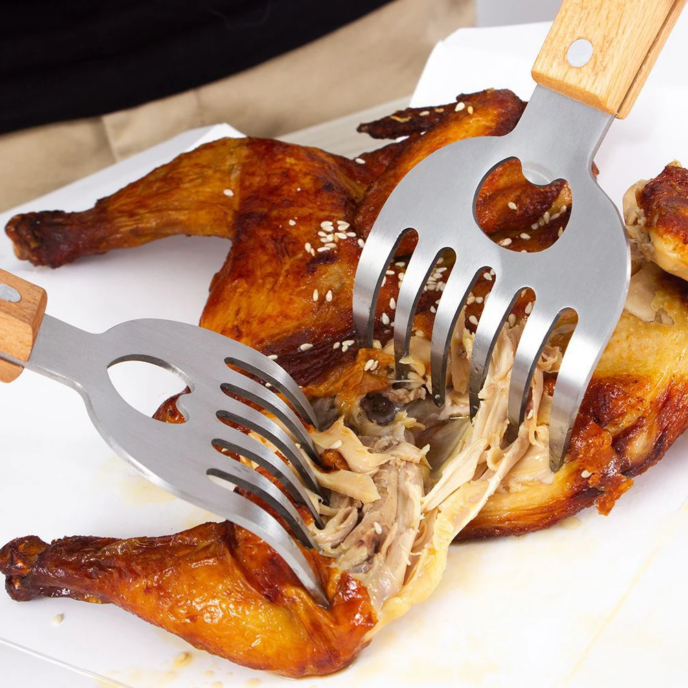 Bear Claw Meat Tearing Device Claws Stainless Steel Chicken Shredder Food Tool Pull Pig Manual Beef
Bear Claw Meat Tearing Device Claws Stainless Steel Chicken Shredder Food Tool Pull Pig Manual Beef