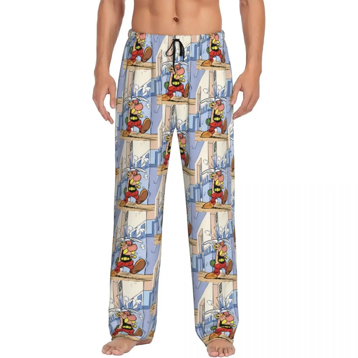 Custom Asterix And Obelix Hunting Pajama Pants Men Funny Anime Cartoon Lounge Sleep Stretch Sleepwear Bottoms with Pockets
Custom Asterix And Obelix Hunting Pajama Pants Men Funny Anime Cartoon Lounge Sleep Stretch Sleepwear Bottoms with Pockets