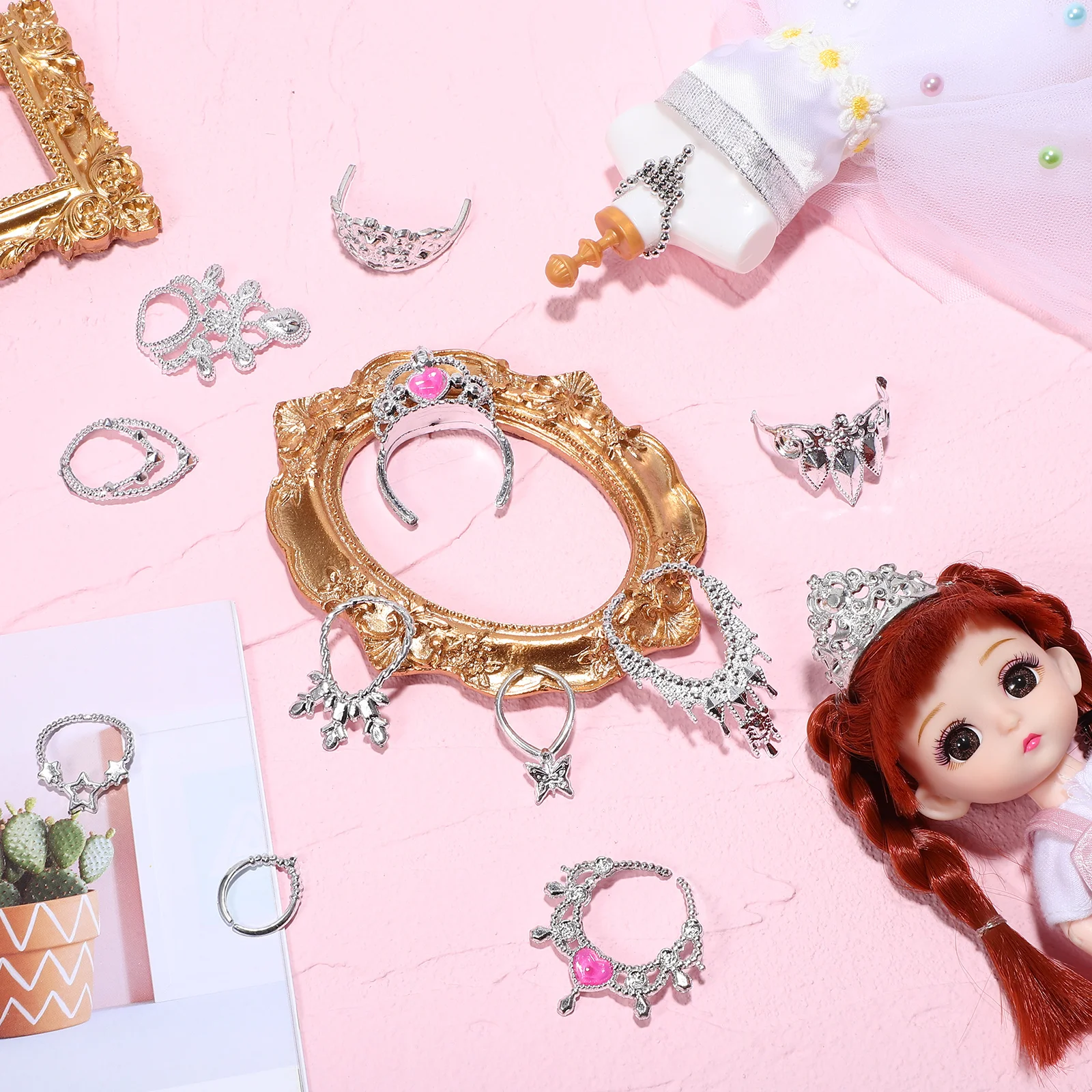 20 pcs Crown Necklace Girls Jewelry Costume Lightweight Comfortable Mini Accessories Plastic Princess Accessory
20 pcs Crown Necklace Girls Jewelry Costume Lightweight Comfortable Mini Accessories Plastic Princess Accessory