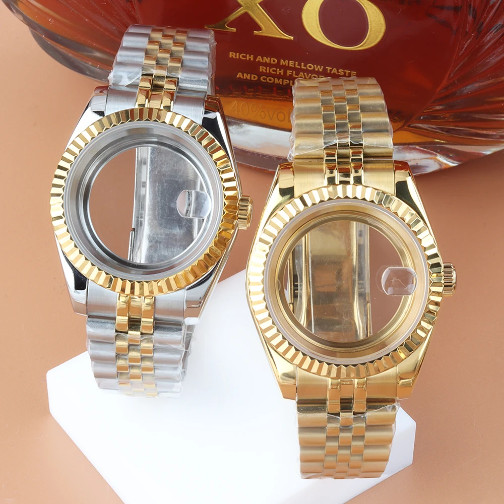 NH35 Case 20mm Strap 36mm 39mm For Datejust Watch Case Sapphire Glass For SEIKO NH35 NH36 Movement Stainless Steel Jubilee Strap
NH35 Case 20mm Strap 36mm 39mm For Datejust Watch Case Sapphire Glass For SEIKO NH35 NH36 Movement Stainless Steel Jubilee Strap