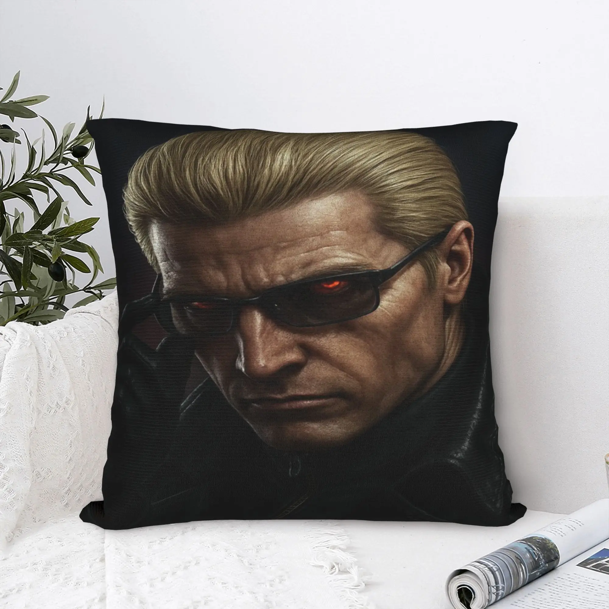 Albert Wesker Pillowcases Product Printed Cushion Cover Throw Pillow Cover Seater Decorations Zippered Multiple Sizes
Albert Wesker Pillowcases Product Printed Cushion Cover Throw Pillow Cover Seater Decorations Zippered Multiple Sizes