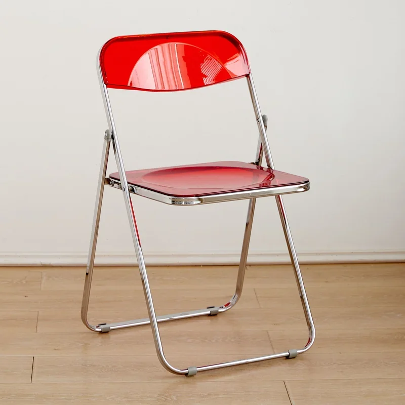 Transparent Acrylic Folding Dining Chairs Outdoor Ergonomic Restaurant Dining Chairs Balcony Living Room Home Furniture
Transparent Acrylic Folding Dining Chairs Outdoor Ergonomic Restaurant Dining Chairs Balcony Living Room Home Furniture