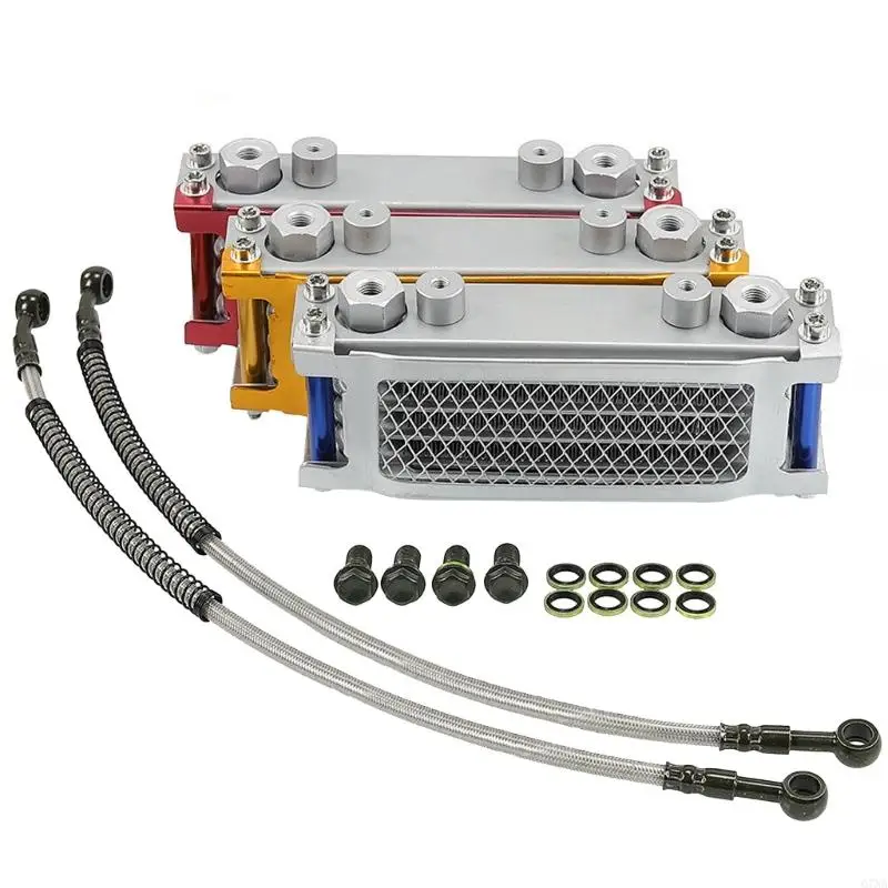 1set Oil Cooler Motorcycle Aluminium Oil Cooling Radiator System for Monkey Bike 50-140cc Dirt Bike ATV Motocross Accessories
1set Oil Cooler Motorcycle Aluminium Oil Cooling Radiator System for Monkey Bike 50-140cc Dirt Bike ATV Motocross Accessories