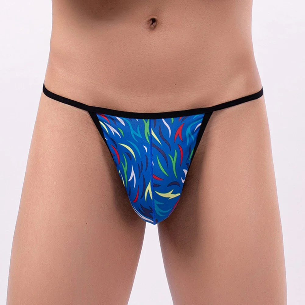 Comfortable Sexy Thongs For Men Blue Men Thongs Underwear For Male Wear Low Waist Fashion Printed Pattern Design
Comfortable Sexy Thongs For Men Blue Men Thongs Underwear For Male Wear Low Waist Fashion Printed Pattern Design