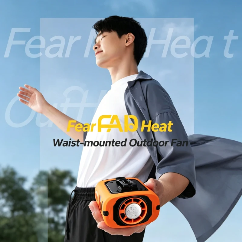 2026 New Semiconductor Cooling Waist Fan Portable USB Rechargeable Mini Air Conditioner Personal Cooler for Outdoor Work
2026 New Semiconductor Cooling Waist Fan Portable USB Rechargeable Mini Air Conditioner Personal Cooler for Outdoor Work