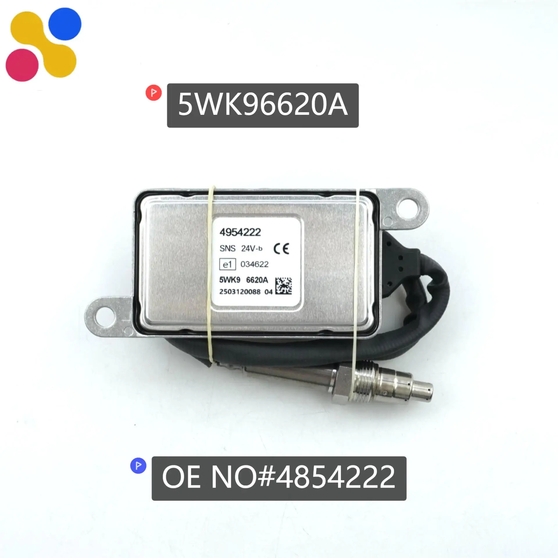 NOx Sensor For Cummins 5WK96620A 4854222 Affordable Price Nitrogen Oxide Sensor Good Quality Replacement Parts 5WK9 6620A Sensor
NOx Sensor For Cummins 5WK96620A 4854222 Affordable Price Nitrogen Oxide Sensor Good Quality Replacement Parts 5WK9 6620A Sensor