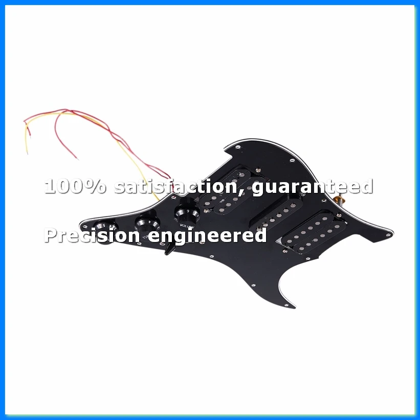 Loaded Prewired Electric Guitar Pickguard 11 Hole Pickups Pre Wired Single-Coil Humbucker Magnet Pickups-A23R
Loaded Prewired Electric Guitar Pickguard 11 Hole Pickups Pre Wired Single-Coil Humbucker Magnet Pickups-A23R