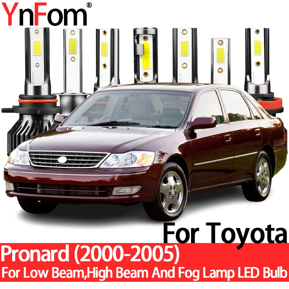 YnFom For Toyota Pronard 2000-2005 Special LED Headlight Bulbs Kit For Low Beam,High Beam,Fog Lamp,Car Accessories
YnFom For Toyota Pronard 2000-2005 Special LED Headlight Bulbs Kit For Low Beam,High Beam,Fog Lamp,Car Accessories