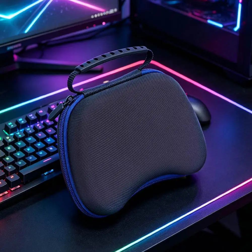 2026 New EVA Hard Carrying Case for Steam Controller 2 Waterproof Shockproof Protective Storage Bag with Mesh Pocket Handle
2026 New EVA Hard Carrying Case for Steam Controller 2 Waterproof Shockproof Protective Storage Bag with Mesh Pocket Handle