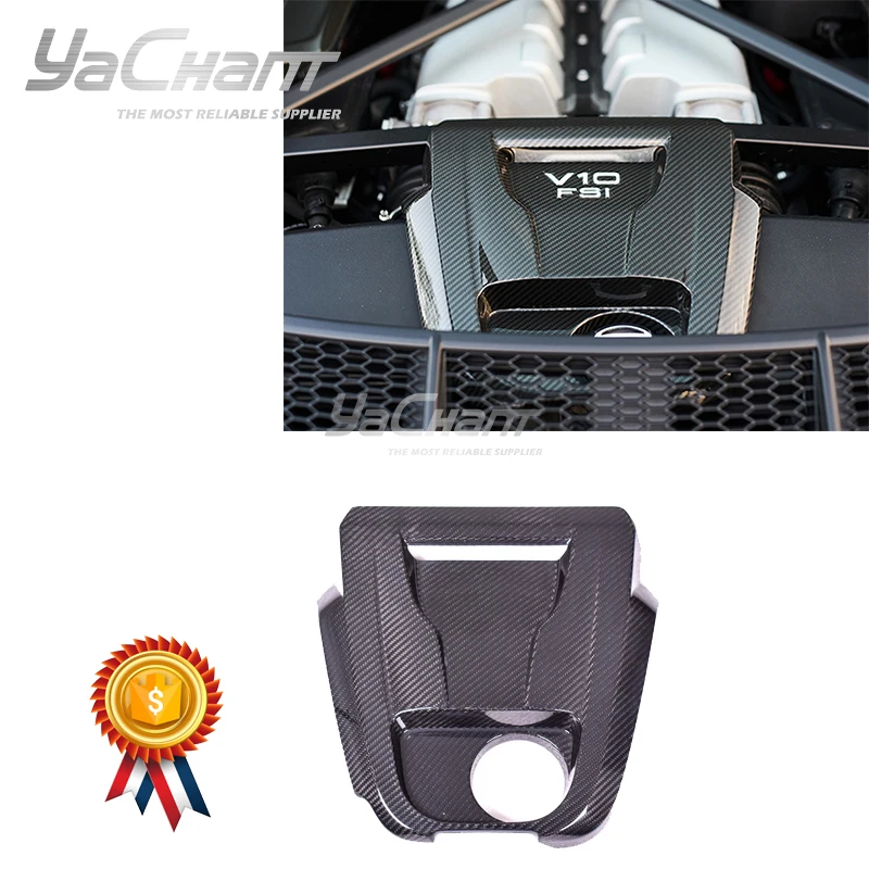 Car-Styling Dry Carbon Fiber R8 Engine Cover Fit For 2016-2018 R8 Coupe & Spyder V10 & V10 Plus Coupe
Car-Styling Dry Carbon Fiber R8 Engine Cover Fit For 2016-2018 R8 Coupe & Spyder V10 & V10 Plus Coupe