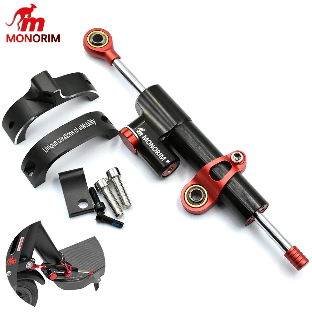 Monorim Steering Stabilize Damper V2 for Segway Ninebot Max G30 LE/LP Electric Scooter Shock Absorber Fixed Direction Parts
Monorim Steering Stabilize Damper V2 for Segway Ninebot Max G30 LE/LP Electric Scooter Shock Absorber Fixed Direction Parts