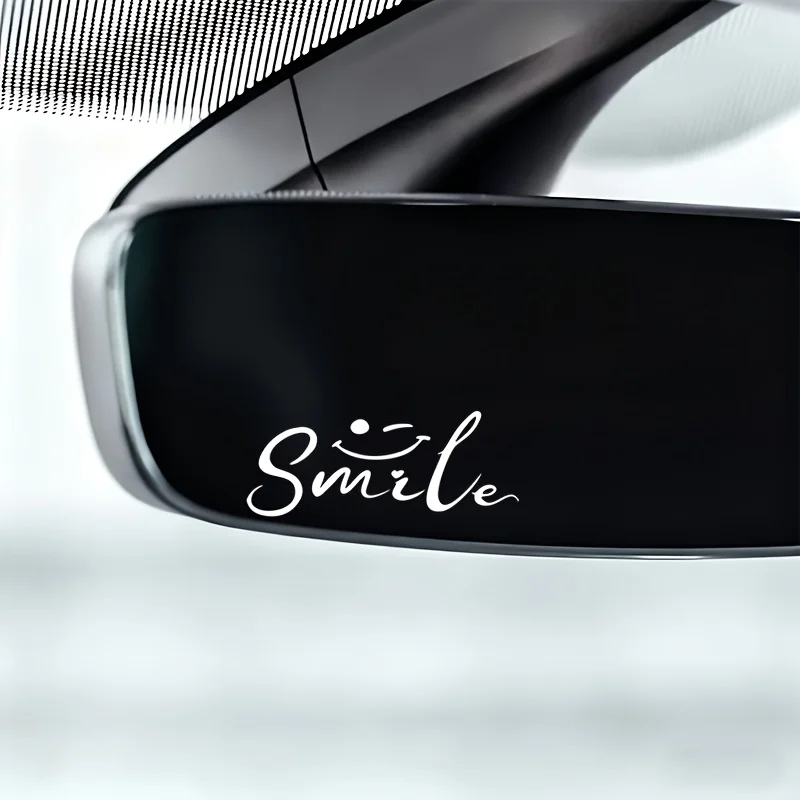 Smiley rearview mirror creative sticker fashionable smile easy sticker waterproof car decal for cars, trucks, motorcycles and
Smiley rearview mirror creative sticker fashionable smile easy sticker waterproof car decal for cars, trucks, motorcycles and