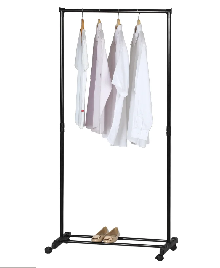 Single Pole Iron Pipe Cloth Rack Stand Balcony Clothes Drying Rack Garment Hanger Coat Rack With Wheelpromote sales
Single Pole Iron Pipe Cloth Rack Stand Balcony Clothes Drying Rack Garment Hanger Coat Rack With Wheelpromote sales