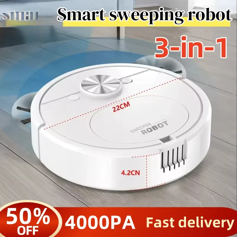 Smart Sweeping Robot Vacuum Cleaner 3-in-1 Charging Strong Power Sweeping Machine Wiping Floor Remove Dust Hair Pet Hair Vgr T
Smart Sweeping Robot Vacuum Cleaner 3-in-1 Charging Strong Power Sweeping Machine Wiping Floor Remove Dust Hair Pet Hair Vgr T