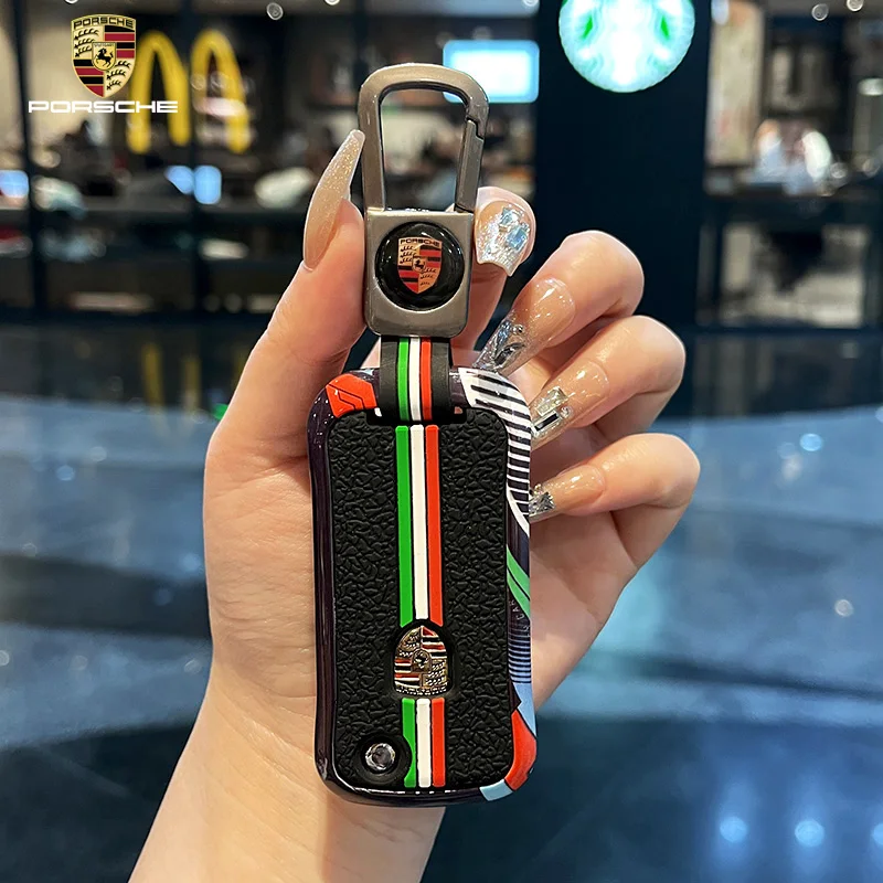 Zinc Alloy Car Smart Flip Key Case Cover Remote Protector Shell Holder For Porsche Cayenne GTS Panamera Carrera GT3 Accessories
Zinc Alloy Car Smart Flip Key Case Cover Remote Protector Shell Holder For Porsche Cayenne GTS Panamera Carrera GT3 Accessories