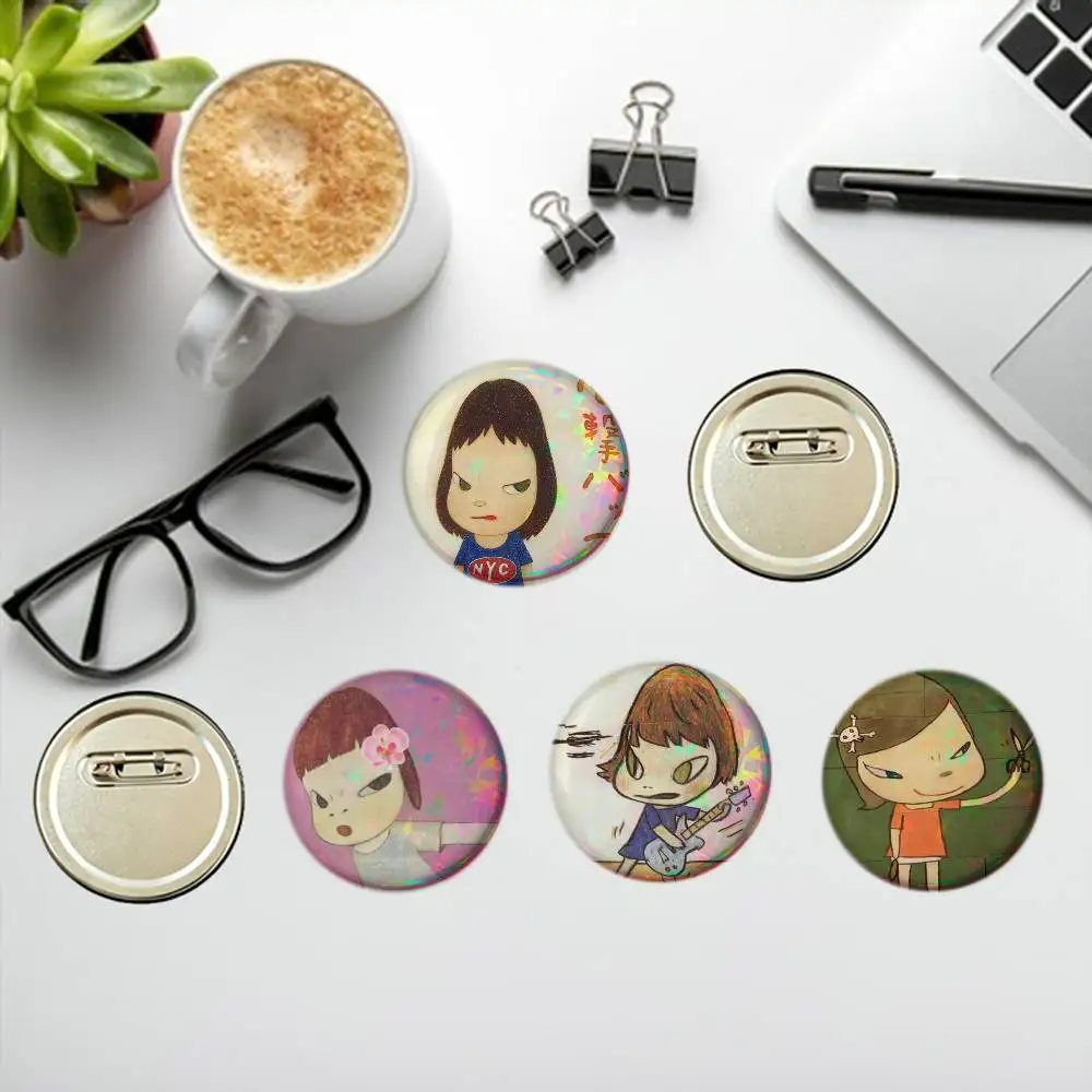 Cute Y-Yoshitomo Nara Badges Creative Tinplate Button PinsBrooch Badge Clothes Backpack
Cute Y-Yoshitomo Nara Badges Creative Tinplate Button PinsBrooch Badge Clothes Backpack