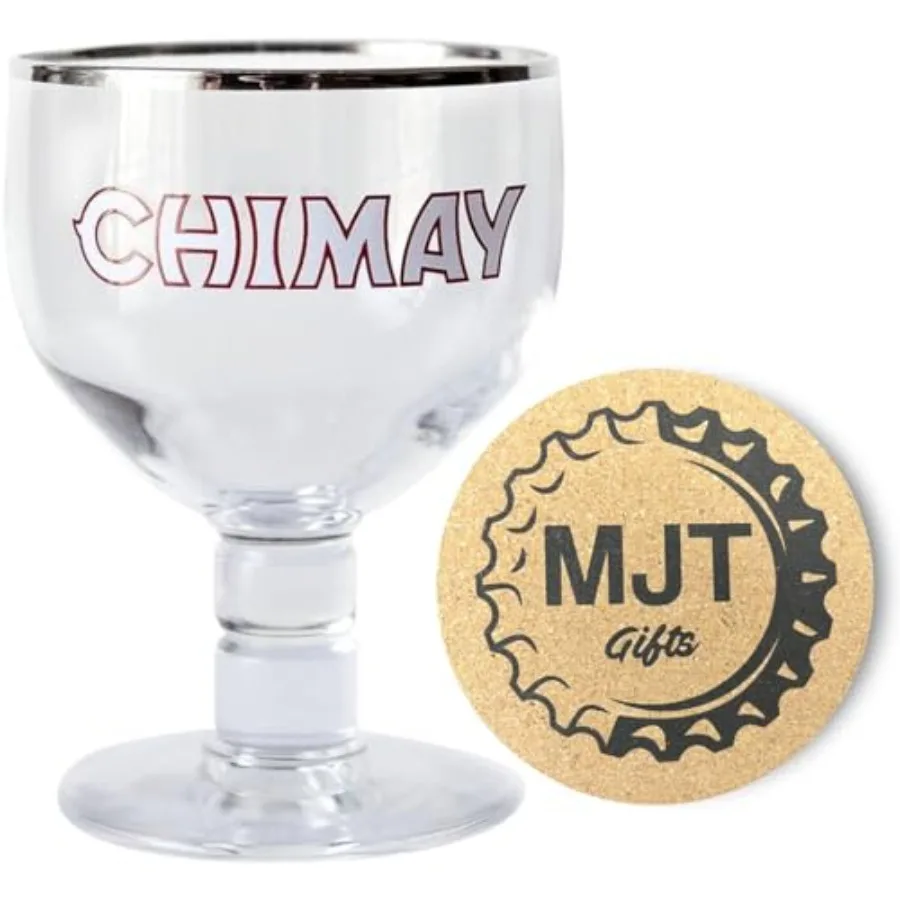 Chimay German Beer Glass with Beer Coaster 0.25 Liter 1pk for Home Bar and Dining Room Use Perfect for Serving Craft Beers and
Chimay German Beer Glass with Beer Coaster 0.25 Liter 1pk for Home Bar and Dining Room Use Perfect for Serving Craft Beers and