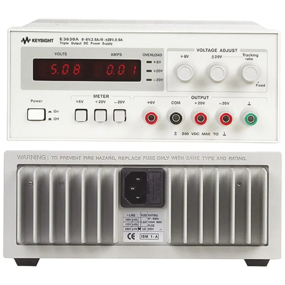 2025Keysight E3630A 20V 2.5A 15W Digital Benchtop Power Supply with Triple Output for Electronic Components
2025Keysight E3630A 20V 2.5A 15W Digital Benchtop Power Supply with Triple Output for Electronic Components