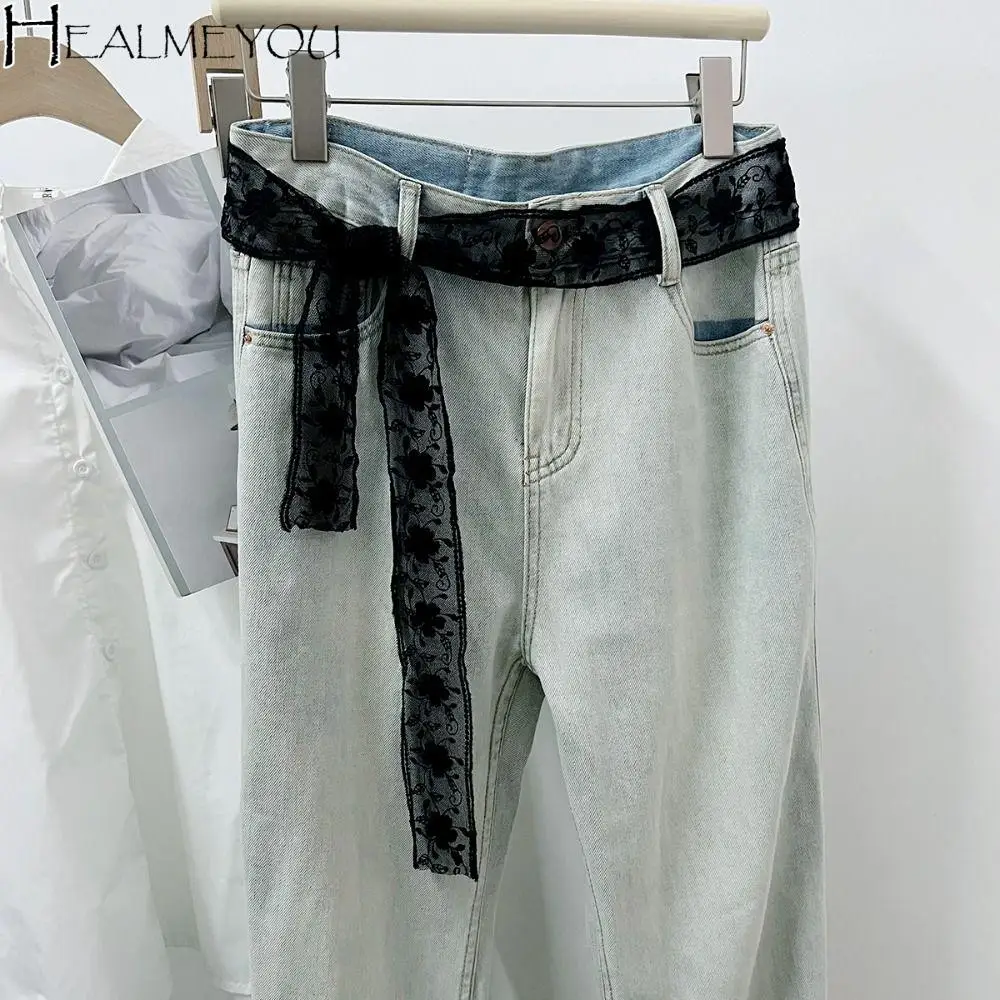 Korean Sweet Lace Waistband Y2k Bow Gauze Waist Belt Long Tie Up Dress Jeans Belt Spicy Girls
Korean Sweet Lace Waistband Y2k Bow Gauze Waist Belt Long Tie Up Dress Jeans Belt Spicy Girls