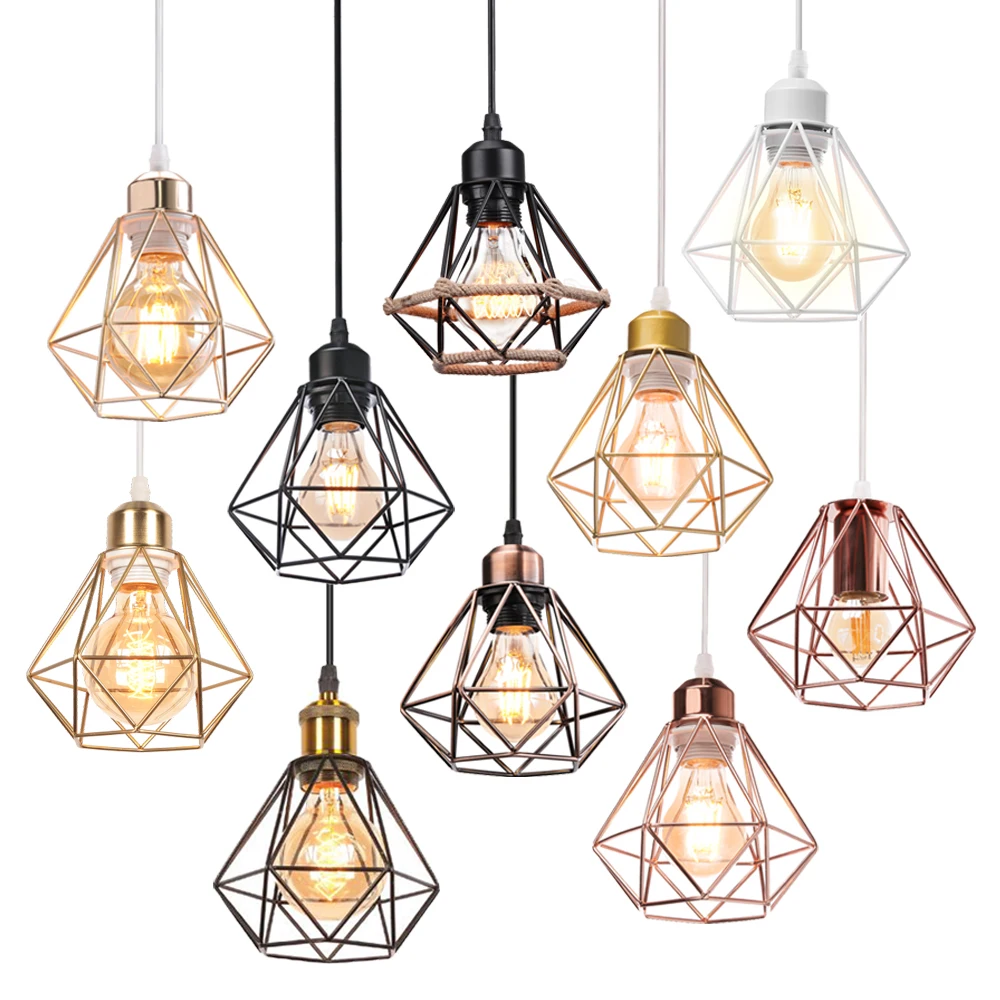 Винтажный подвесной светильник E27 в стиле ретро, промышленный потолочный светильник-люстра, современный светильник-клетка для лофта, бара, кухни, домашнего декора, светодиодный.
Винтажный подвесной светильник E27 в стиле ретро, промышленный потолочный светильник-люстра, современный светильник-клетка для лофта, бара, кухни, домашнего декора, светодиодный.