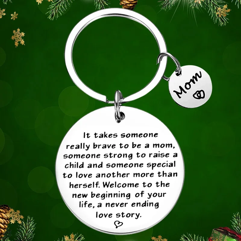 New Mother Keychain Pendant New Parents Key Chain to Be Mother Announcement Going to Be Mama gift
New Mother Keychain Pendant New Parents Key Chain to Be Mother Announcement Going to Be Mama gift