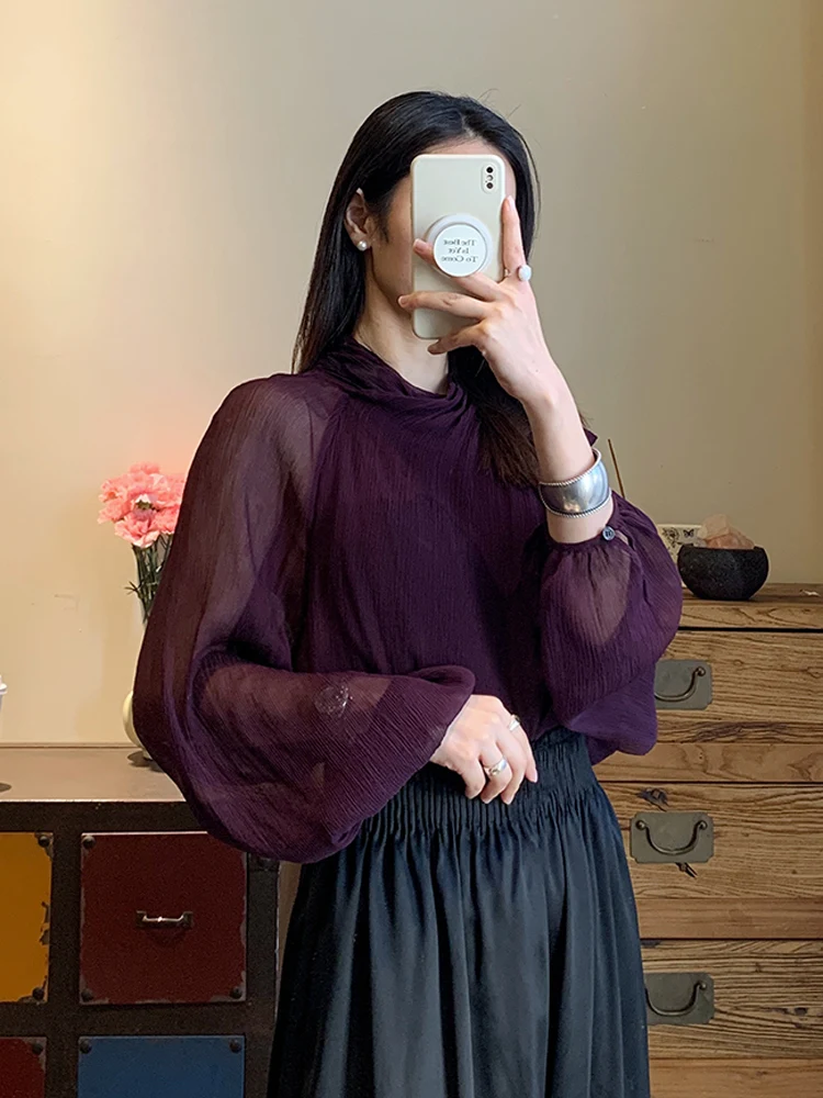 Ele Classic Ambigui Silk irt by Geju Mysterious 00% Silk Breathable Comfortable Ciwalk Long Sve Women'...
Ele Classic Ambigui Silk irt by Geju Mysterious 00% Silk Breathable Comfortable Ciwalk Long Sve Women'...