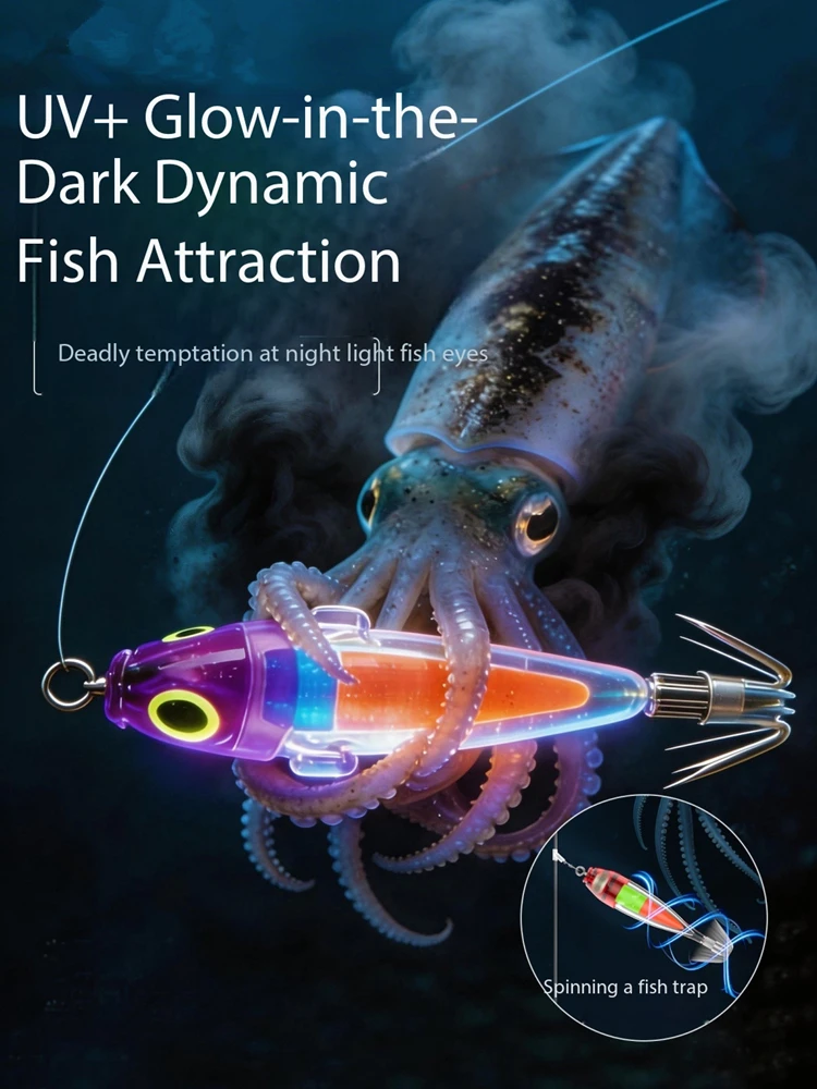 Blowing Tube Squid Hook Night Light UV Blowing Tube Artifact Sea Fishing Rocket Squid Ink Tube Wooden Shrimp False Bait
Blowing Tube Squid Hook Night Light UV Blowing Tube Artifact Sea Fishing Rocket Squid Ink Tube Wooden Shrimp False Bait