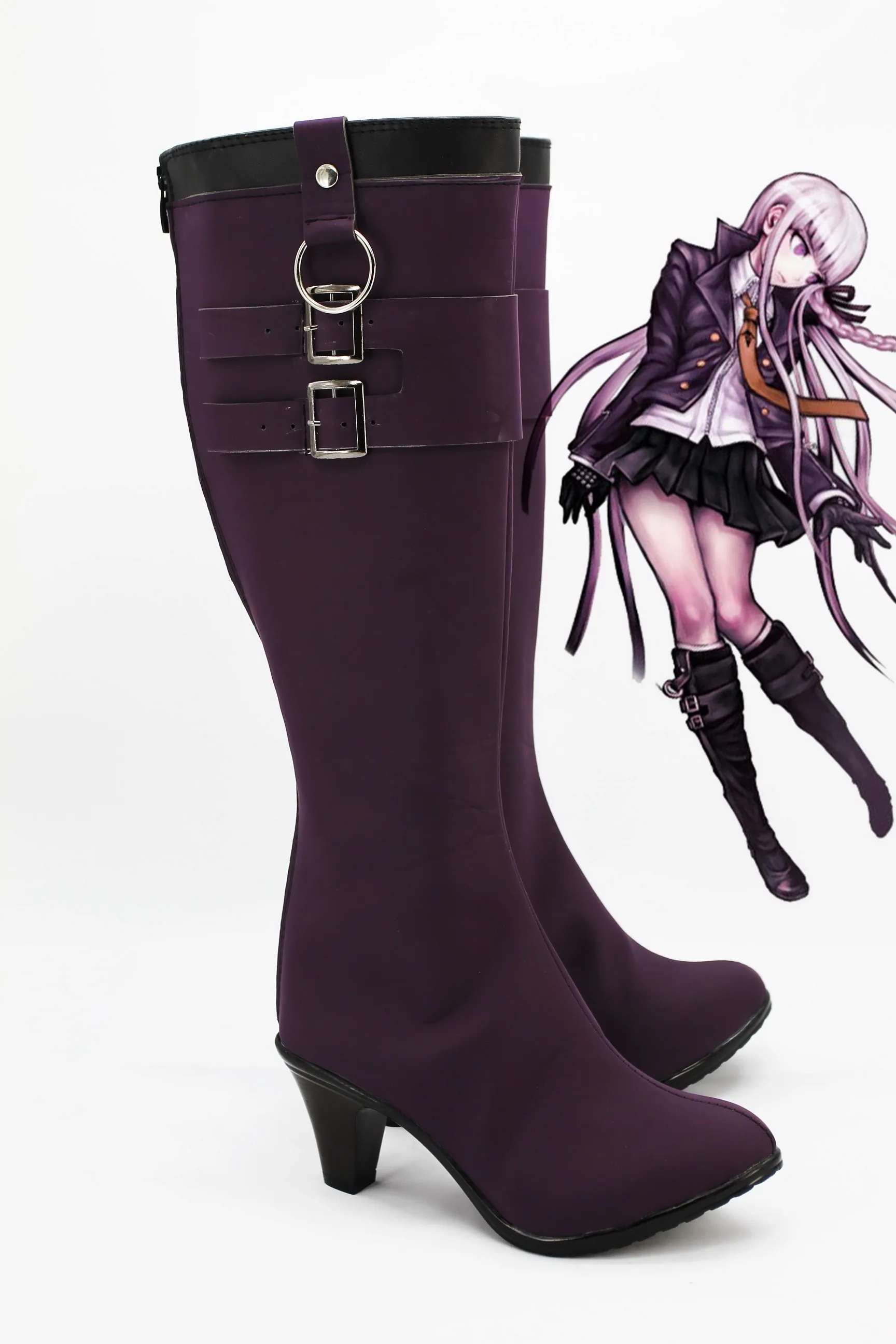 Danganronpa Kyoko Kirigiri Cosplay Costume Shoes Handmade Faux Leather High Heeled Boots
Danganronpa Kyoko Kirigiri Cosplay Costume Shoes Handmade Faux Leather High Heeled Boots
