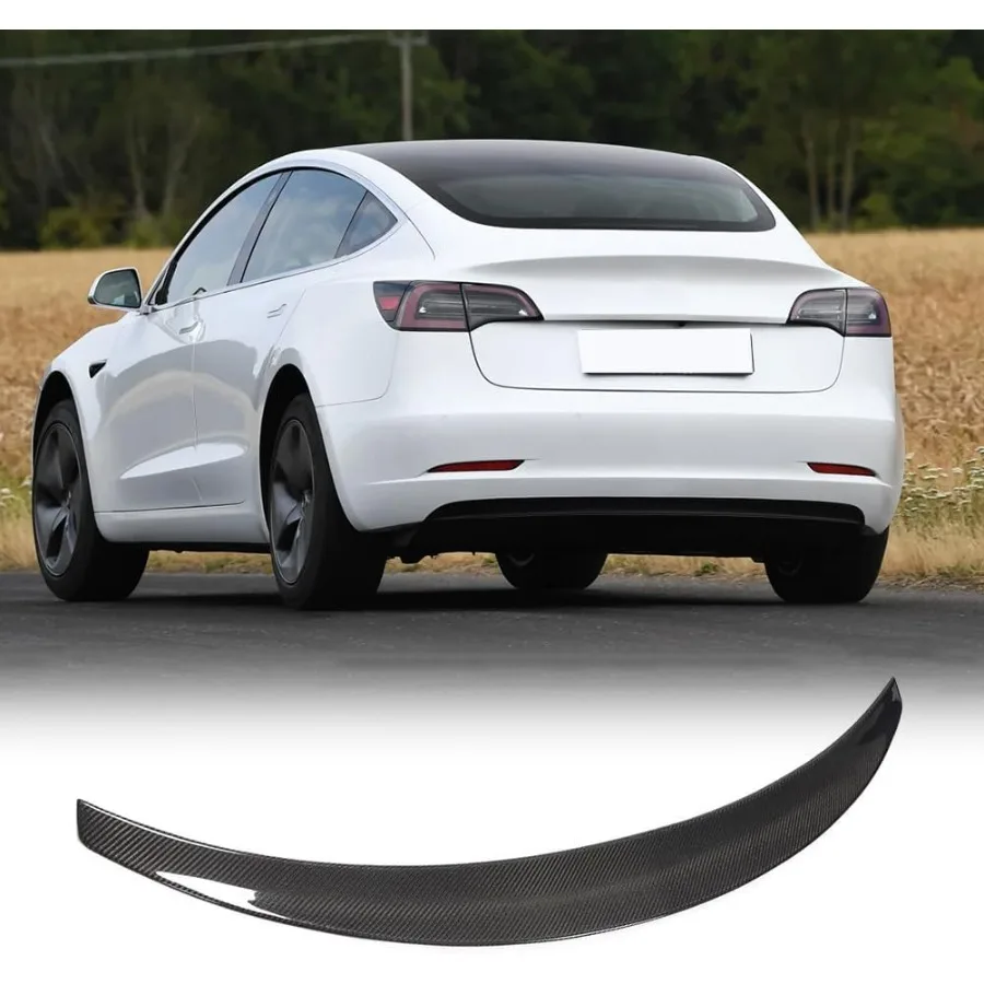 Carbon Fiber Rear Spoiler for Tesla Model 3 Sedan 20162022 with HighPerformance Trunk Lip Design Aerodynamic Rear Wing Spoiler
Carbon Fiber Rear Spoiler for Tesla Model 3 Sedan 20162022 with HighPerformance Trunk Lip Design Aerodynamic Rear Wing Spoiler