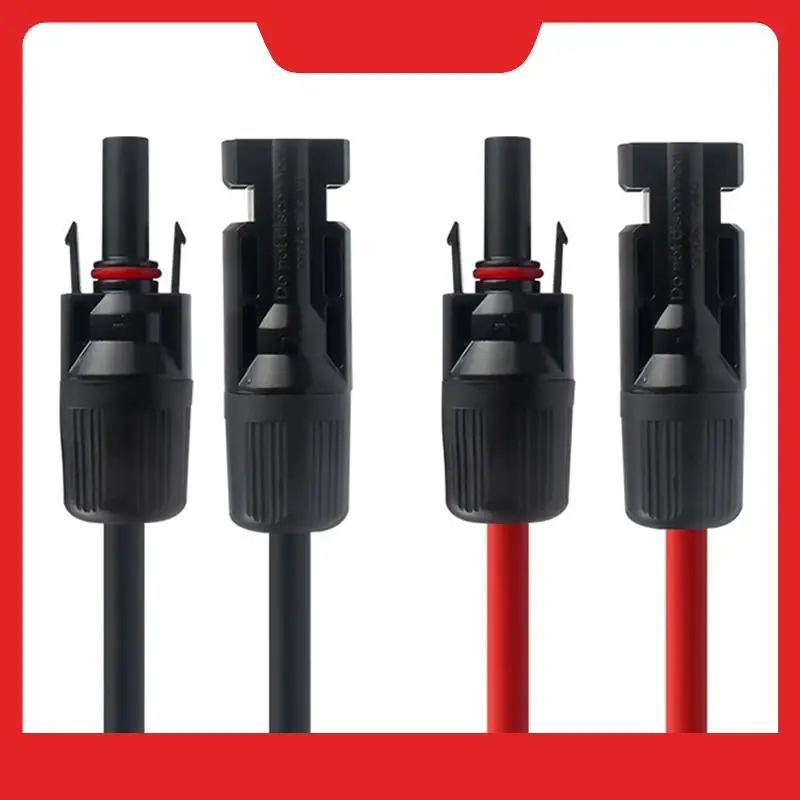 Connector Extension Cord 10AWG Black Red Each 10M 1X6mm² 1000V 1 Core Tinned Oxygen-Free Copper Wire
Connector Extension Cord 10AWG Black Red Each 10M 1X6mm² 1000V 1 Core Tinned Oxygen-Free Copper Wire