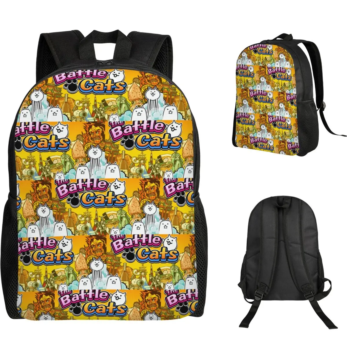 Nyanko Great War Battle Cats Backpack Student Boys Girls BookBag School Bag Laptop Shoulder Bags
Nyanko Great War Battle Cats Backpack Student Boys Girls BookBag School Bag Laptop Shoulder Bags