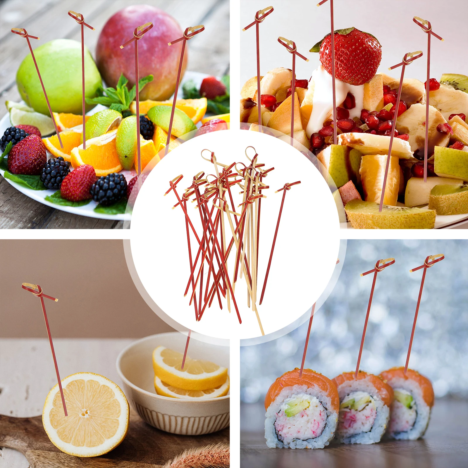 200pcs Restaurant Fruit Picks Sticks Fruit Picks Cocktail Sticks Disposable Party Supplies Bar Tools Kitchen Barware
200pcs Restaurant Fruit Picks Sticks Fruit Picks Cocktail Sticks Disposable Party Supplies Bar Tools Kitchen Barware