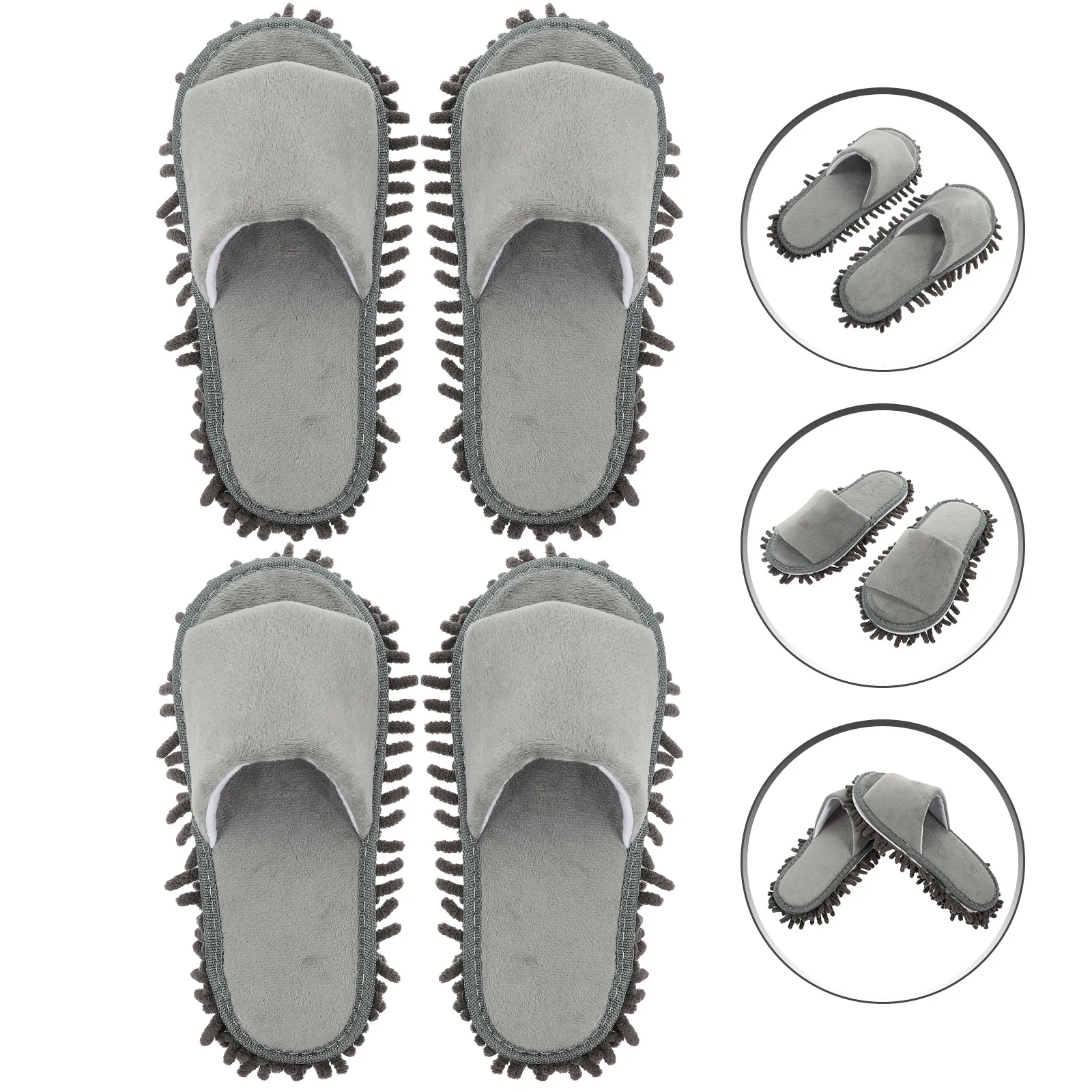 2 пары тапочек-швабр для уборки пола, удобные, для взрослых, не царапают поверхность, безопасны для влажной и сухой уборки, для использования в помещении и на улице
2 пары тапочек-швабр для уборки пола, удобные, для взрослых, не царапают поверхность, безопасны для влажной и сухой уборки, для использования в помещении и на улице