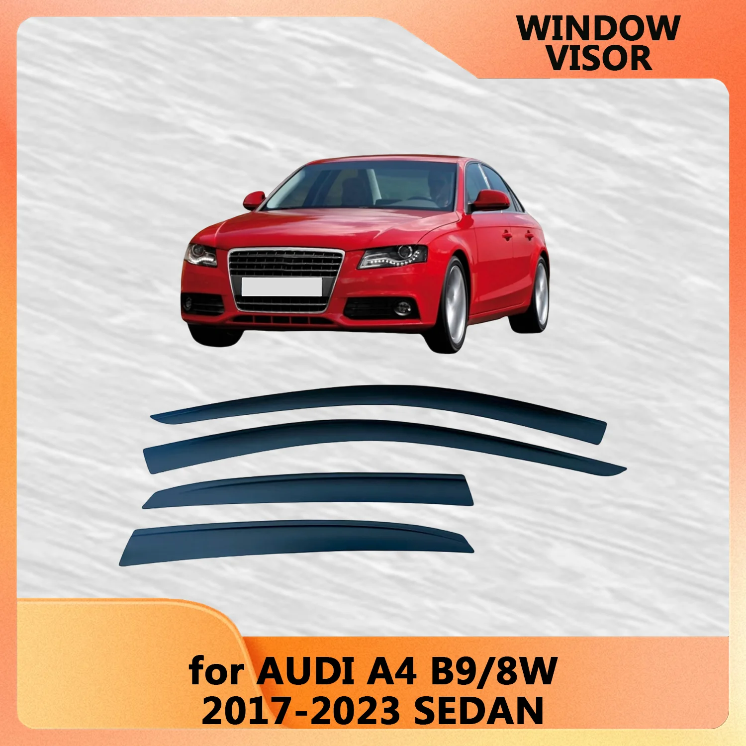 Оконный козырек для AUDI A4 B9 8W SEDAN 2017 2018 2019 2020 2021 2022 2023 Ветровые дефлекторы Дождевики Дверной козырек Вентиляционные шторы
Оконный козырек для AUDI A4 B9 8W SEDAN 2017 2018 2019 2020 2021 2022 2023 Ветровые дефлекторы Дождевики Дверной козырек Вентиляционные шторы