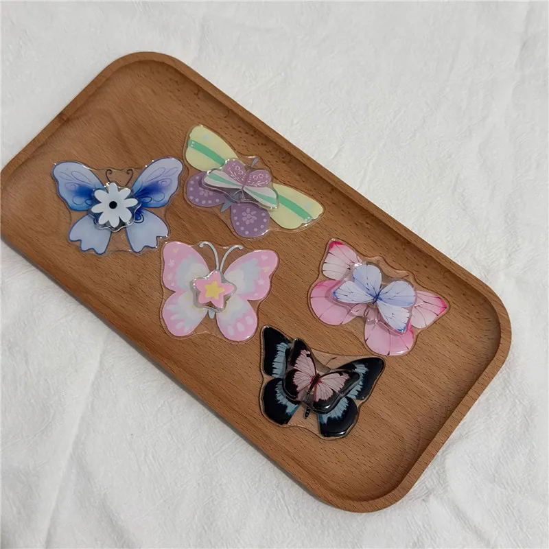 Butterfly Rotatable Mobile Phone Holder Stand Foldable Grip Tok Socket Finger Ring Bracket Accessories For Iphone 15 All Phone
Butterfly Rotatable Mobile Phone Holder Stand Foldable Grip Tok Socket Finger Ring Bracket Accessories For Iphone 15 All Phone